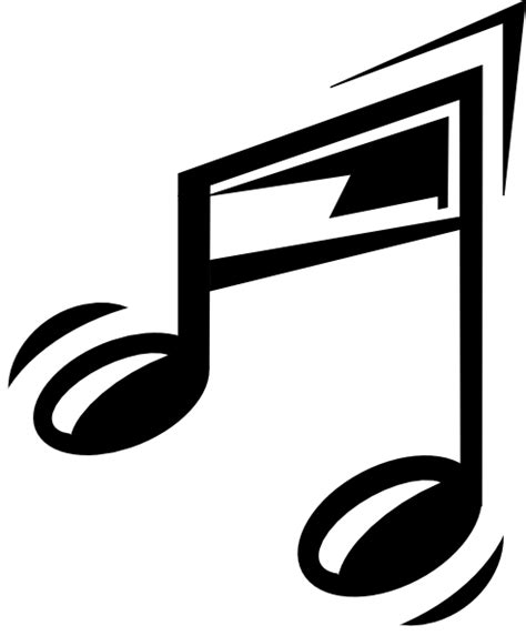 Music Notes Silhouette - ClipArt Best