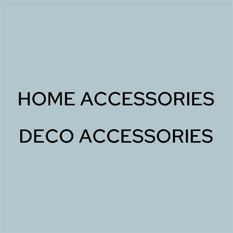 DECO ACCESSORIES | GENERAL FURNISHINGS & CO.