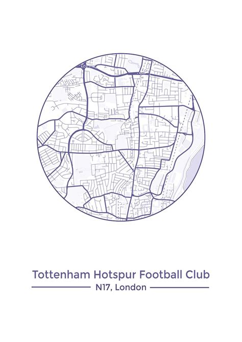 Tottenham On A Map : Tottenham Hotspur FC. « billsportsmaps.com - Find ...