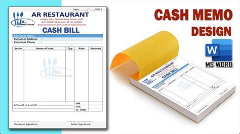 Cash Bill Design In Ms Word How To Create Bill In Ms Word – Otosection