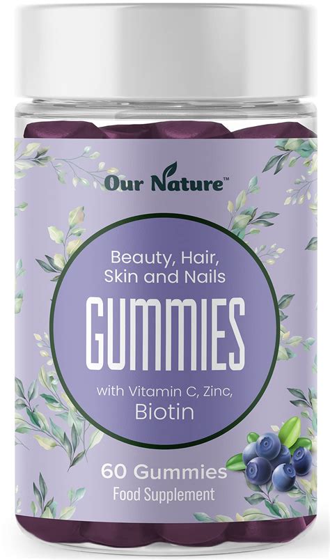 Buy Biotin Gummies for Hair Growth - Hair, Skin & Nails Gummies for Women & Men | Multi Hair ...