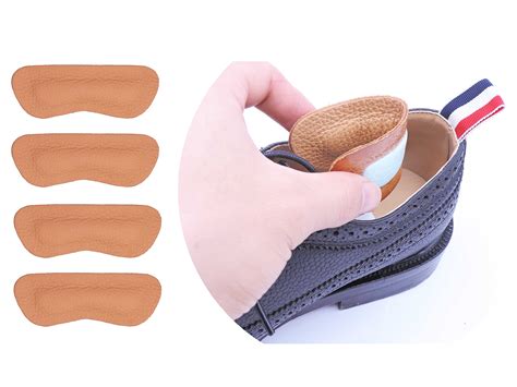 SHOE HEAL PADS, LEATHER HEEL GRIPS LINER CUSHIONS INSERTS FOR LOOSE SHOES 763383591755 | eBay