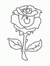 Free Printable Roses Coloring Pages For Kids sketch template