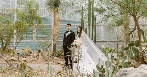 A Garden-Themed, Intimate Wedding at the Brooklyn Botanic Garden