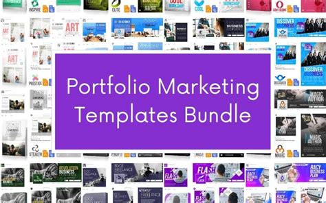 Portfolio Marketing Templates Bundle - StockElementsFX