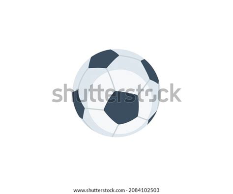 Soccer Ball Vector Isolated Icon Soccer Stock Vector (Royalty Free ...