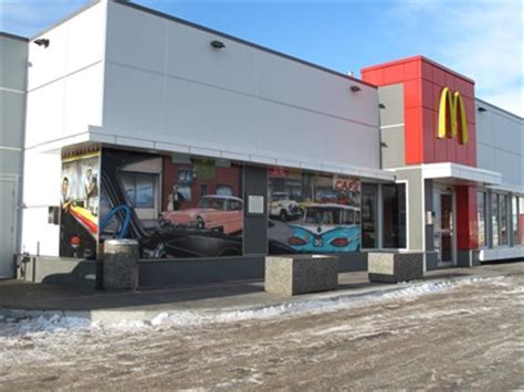 Drive Through Time - McDonalds - Stony Plain, Alberta - Murals on Waymarking.com