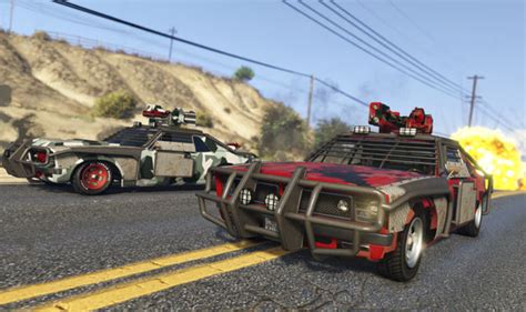 GTA 5 Gun Running DLC: First look reveals epic new weaponised vehicles | Gaming | Entertainment ...