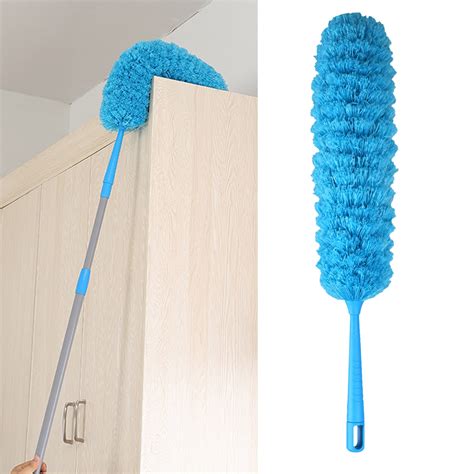 EEEkit Microfiber Duster with Bendable Head, Washable Reusable Duster 360 Degree Flexible Duster ...