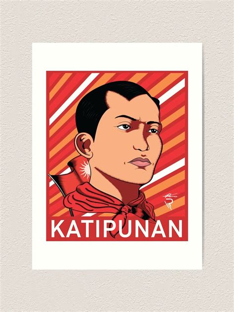 "Katipunan | Andres Bonifacio" Art Print for Sale by RexxVectorArt | Redbubble