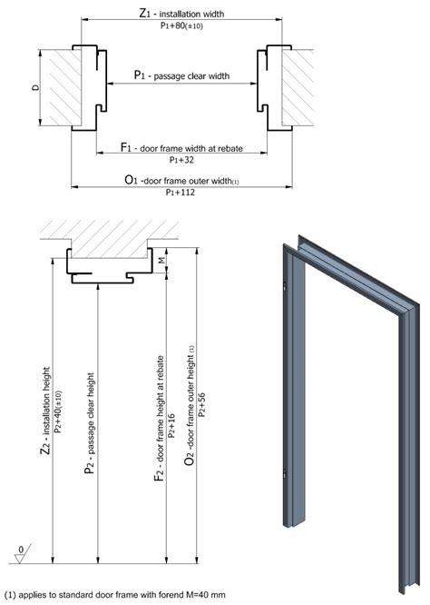 Standard Door Frame Width - Generally speaking, all interior doors have a standard width of 34 ...