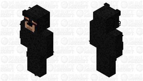 American black bear mob skin but it's a player skin Minecraft Skin