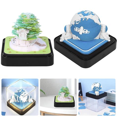 3D Desk Calendar Creative Calendar - myhousesproduct