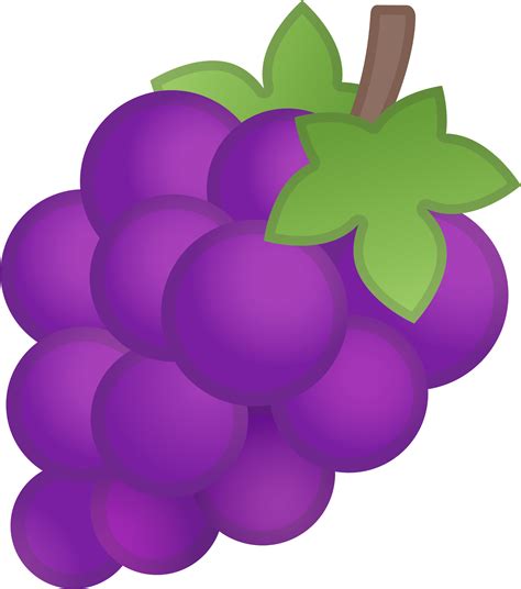 Open - Grape Emoji Clipart - Full Size Clipart (#783612) - PinClipart