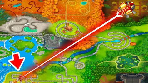 Playing EVERY Map At ONCE In Bloons TD6 - YouTube