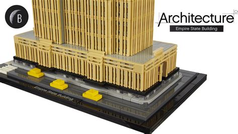 LEGO 21046 - Empire State Building - Architecture - Speed Build Review - YouTube