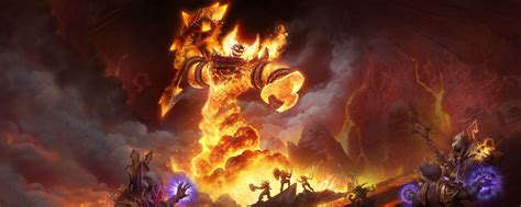 Here's the Classic WoW Ragnaros Background : r/wow