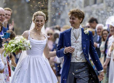 Inside Talulah Riley and ‘Love Actually’ star Thomas Brodie-Sangster’s wedding: photos