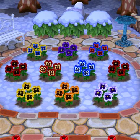 Managed to Breed All of the Pansy Colors! ayeee : r/ACPocketCamp