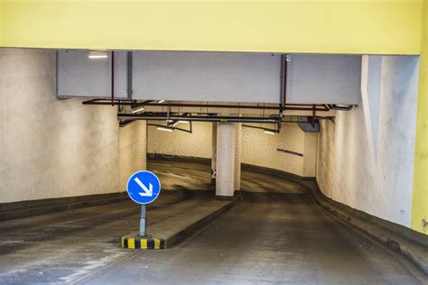 Underground Parking Entrance Stock Photo - Image of white, park: 20451380