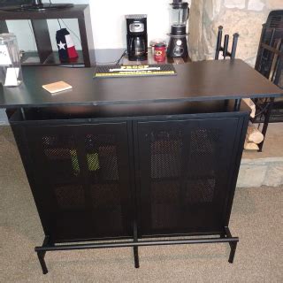 Product Review: Tribesigns Home Bar Unit - Bachelor on the Cheap