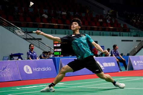 Loh Kean Yew falls to Taiwan veteran at Indonesia Masters