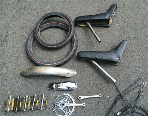 Raleigh Chopper Bike MK1-2 Original Parts Restoration Project Barn Find ...