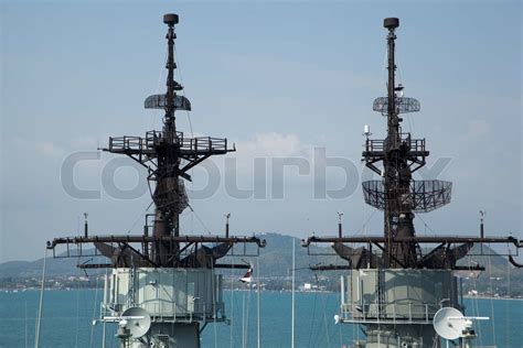 The signal on the ship | Stock image | Colourbox