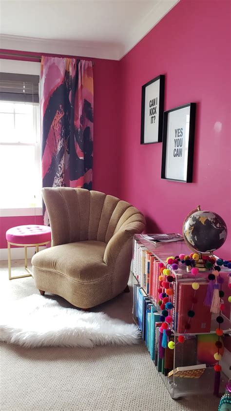 Magenta Bedrooms, Blue Rooms, Art Deco Chair, Deco Chairs, Hot Pink ...