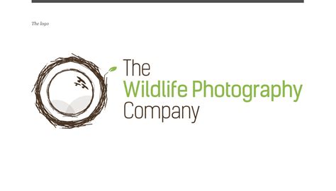 The Wildlife Photography Company, Logo design, brand identity