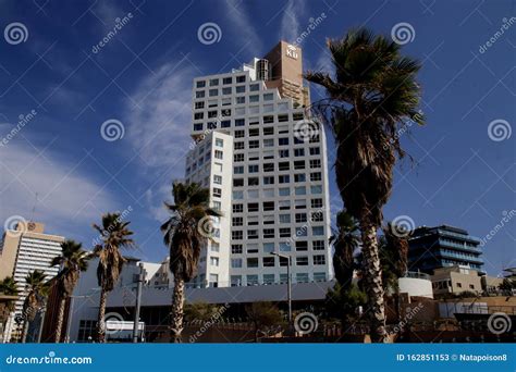 White City Tel Aviv on an Autumn Day. Israel. Editorial Stock Photo ...