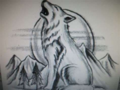 Cool Drawing Of Wolves at GetDrawings | Free download