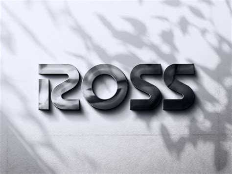 Ross - Logo Redesign Concept by Dennis Pasyuk for unfold on Dribbble