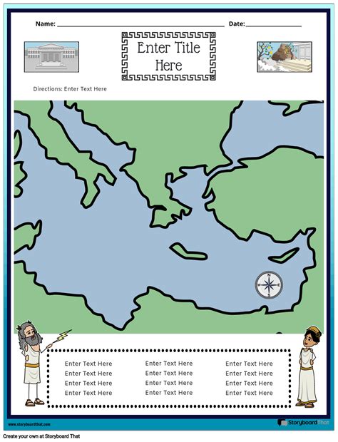 Ancient Greece Storyboard by worksheet-templates