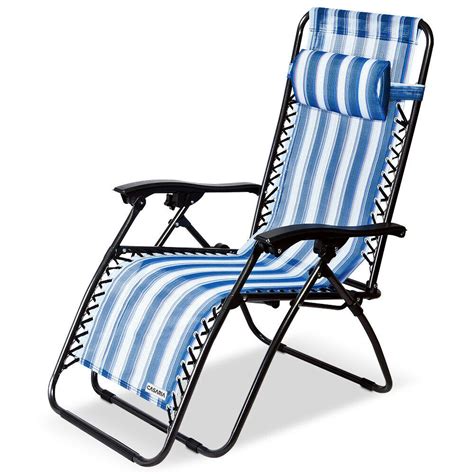 Luxury Sun Lounger Garden Patio Balcony Coloured Stripes | DeubaXXL