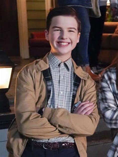 Sheldon Cooper Young Sheldon Brown Jacket - New American Jackets