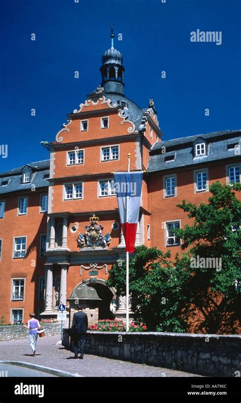 Germany Baden Wurttemberg castle of Bad Mergentheim Stock Photo - Alamy