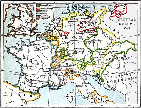 Maps of Central Europe 980 A.D. - 1871 A.D. - Perry-Castañeda Map ...