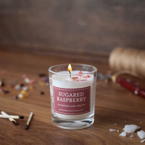 Scented Glass Candles With Petals 20 Hour Burn Time By The Country Candle Company ...