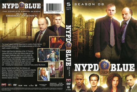 NYPD Blue Season 8 (2001) R1 DVD Cover - DVDcover.Com