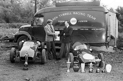 Race Car Transporters - Ken Tyrrell Racing Team maintenance lorry for the Formula Cooper Junior ...