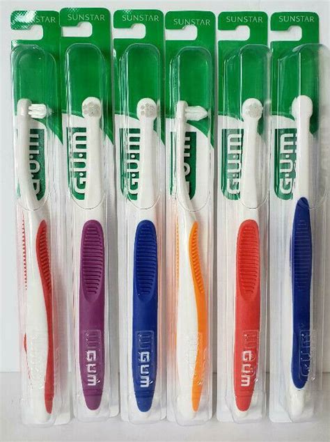 (6) Butler Gum #308 End Tuft Soft Tapered Trim Toothbrush -BEST PRICE ...