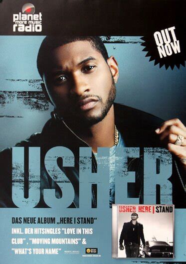 Usher - Here I Stand, Tour 2008 - Konzertplakat, £ 19.32