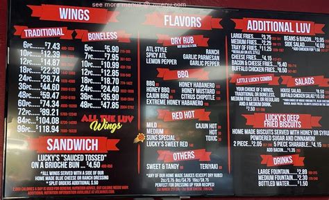 Online Menu of ATL Wings Restaurant, Queen Creek, Arizona, 85142 - Zmenu