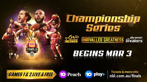 2023 NBL Championship Series is coming to 10 Play - Network Ten