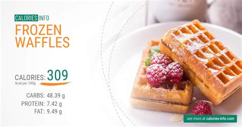 Frozen Waffles Calories and Nutrition (100g)