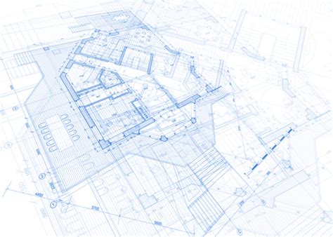 Construction building blueprint design vector 03 - Vector Architecture ...