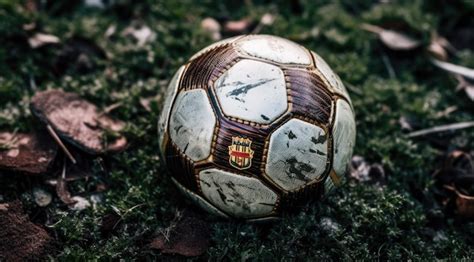 Premium AI Image | closeup shot of a soccer ball