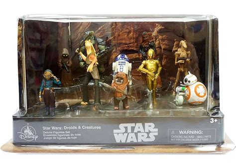 Disney Star Wars Droids & Creatures PVC Play Set Figure (10-Pack) - US