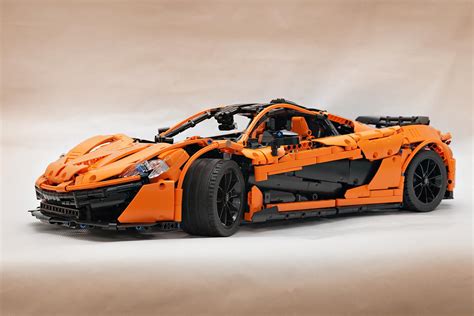 LEGO MOC McLaren P1 hypercar 1:8 - manual version only - by brunojj1 | Rebrickable - Build with LEGO